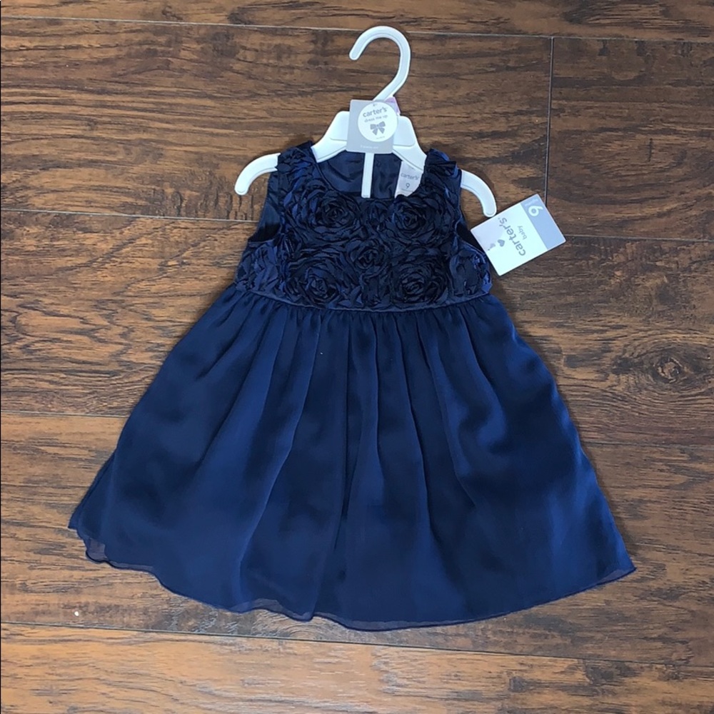 Kids Carter’s blue dress